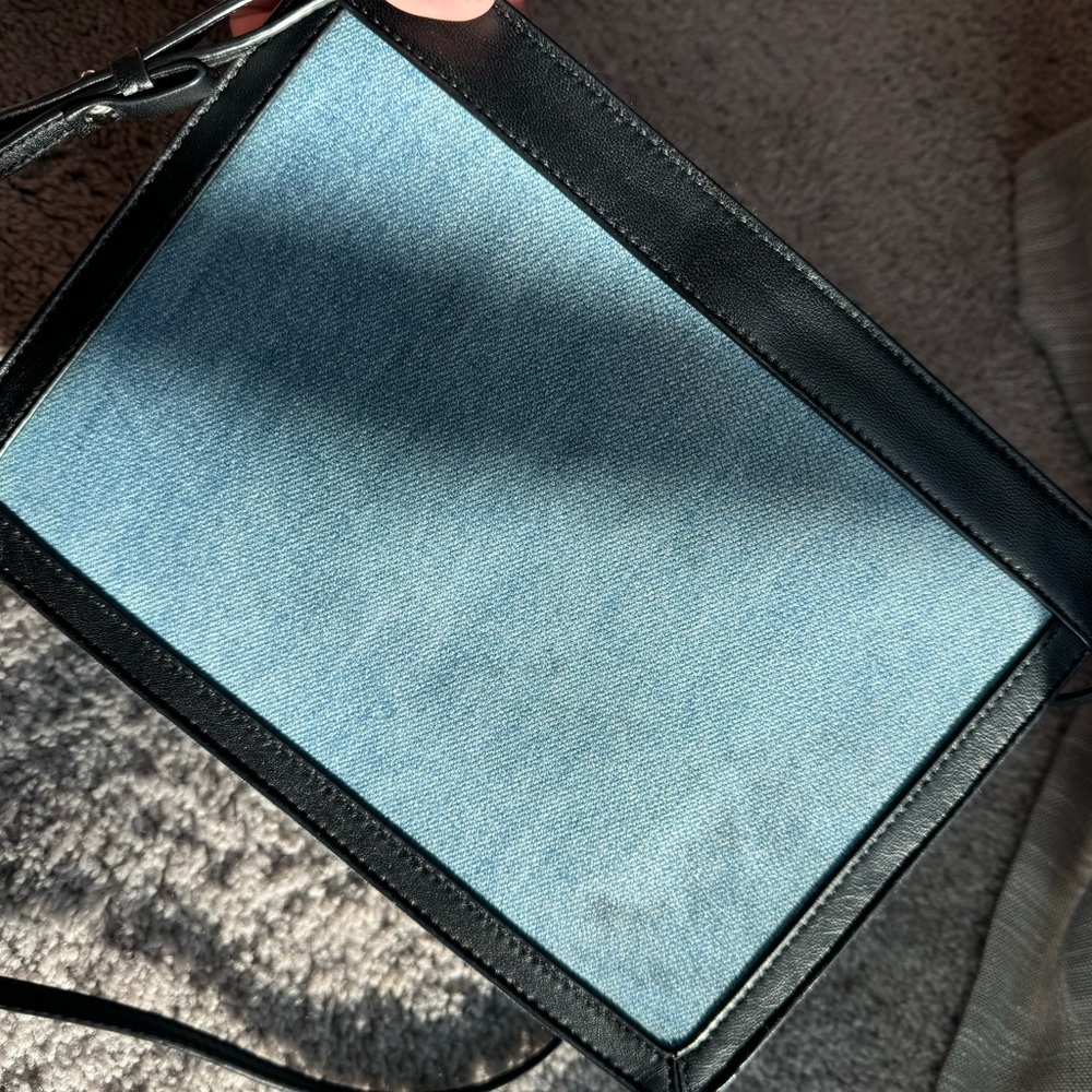 Balenciaga Denim Crossbody Bag - Picture 8 of 16